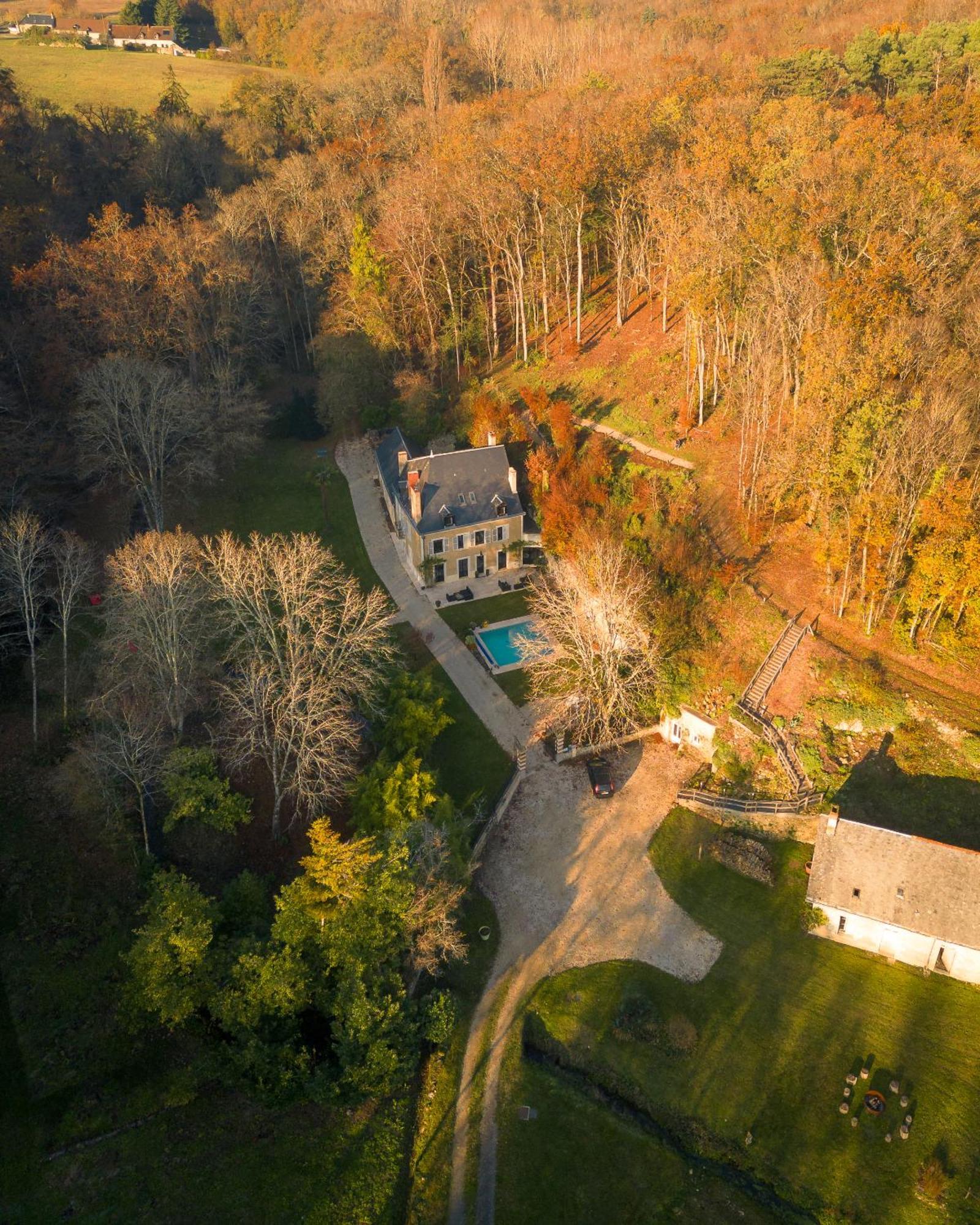 Domaine Du Val Sauvage Bed and Breakfast Langeais Buitenkant foto